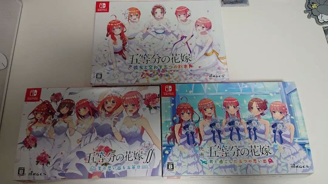 五等分の花嫁 Nintendo Switch ソフト 3本セット
