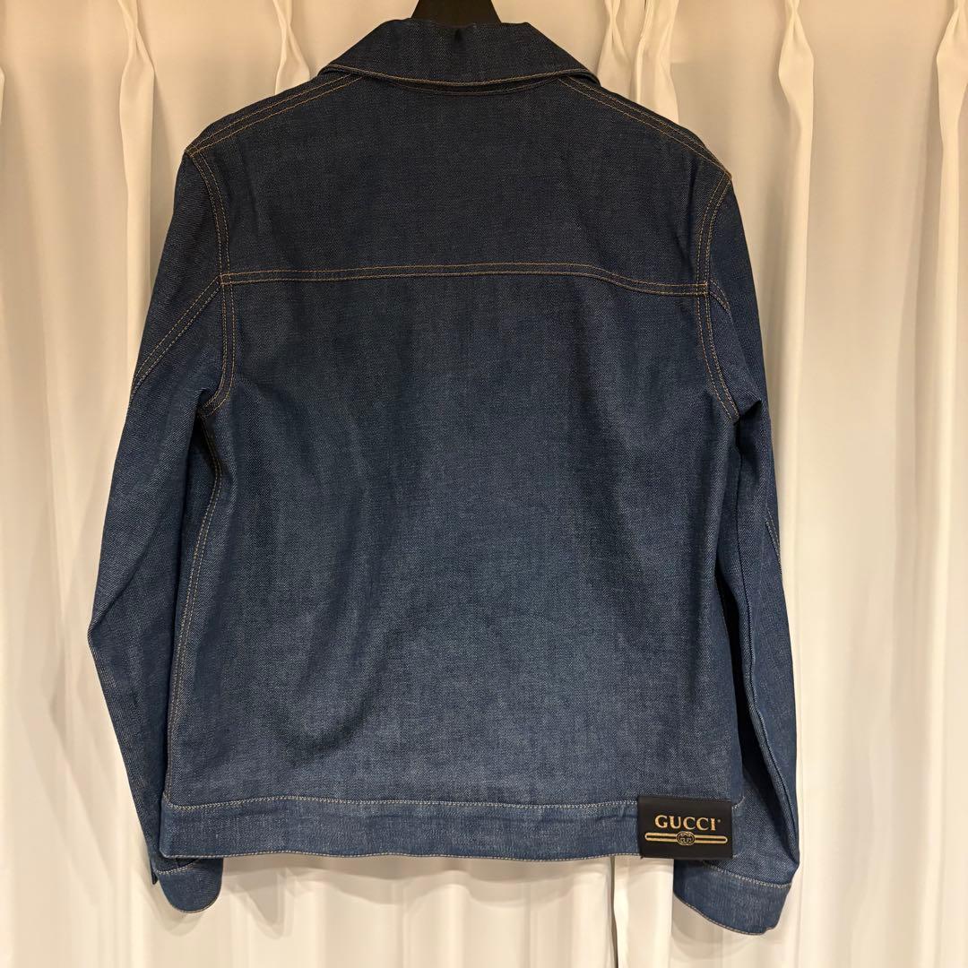 GUCCI グッチ　デニムジャケット　ホースビット