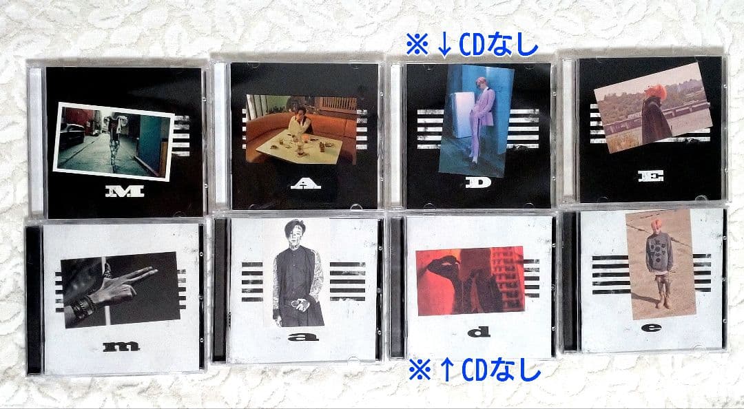 【GDトレカコンプリート】BIGBANG MADE SERIES CD セット