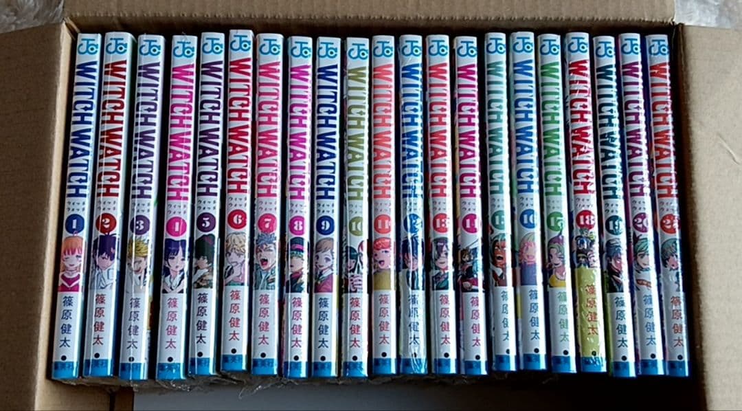 WITCH WATCH 1〜最新巻 全巻初版帯付 ウィッチウォッチ 未開封 特典