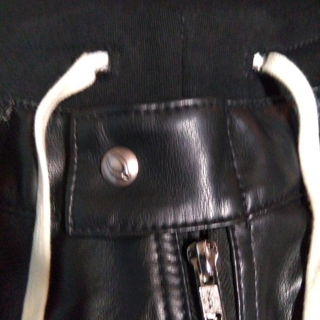 【新品】COZY WORLDWIDE コジーワールドワイドレザーカーゴパンツ S