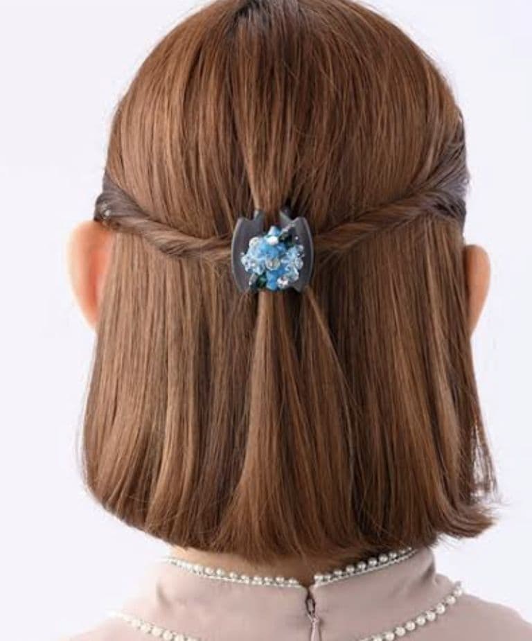 新品未使用　コンプレックスビズ　バースデークリップ　あじさい