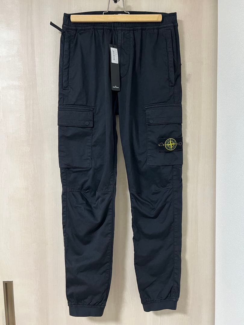 Stone  ストーンアイランド ブラック カーゴパンツ サイズ29