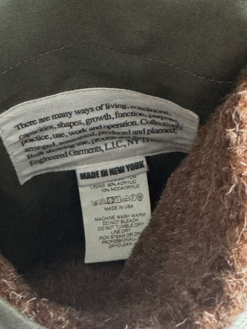 engineer garments / リバーシブルボアベスト