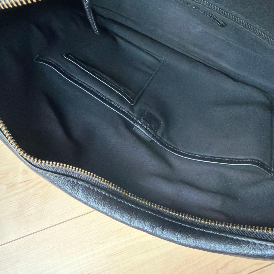 BURBERRY BLACK LABEL ビジネスバッグ ブラック　本革