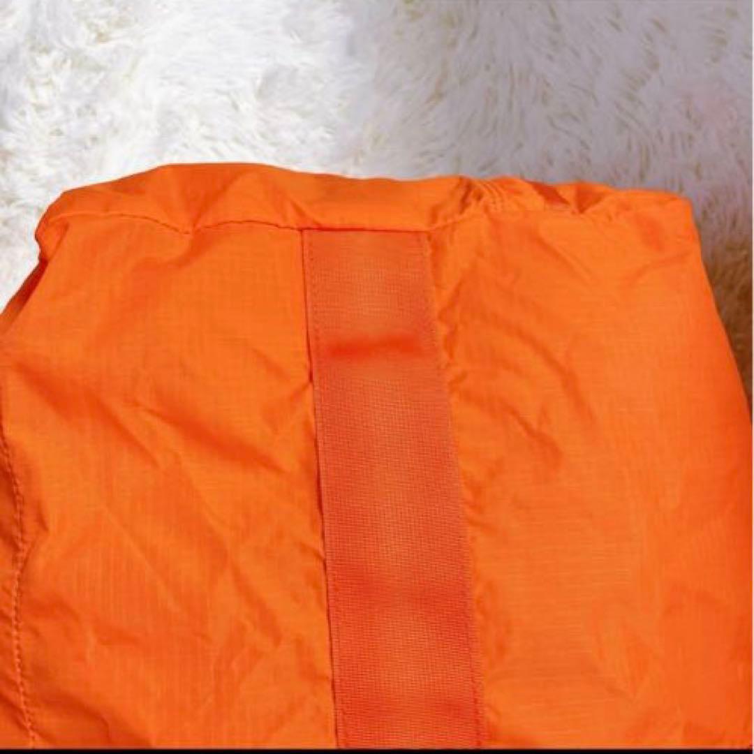 【未使用】PORTER オレンジ ボストンバッグ　大きめ　収納袋あり