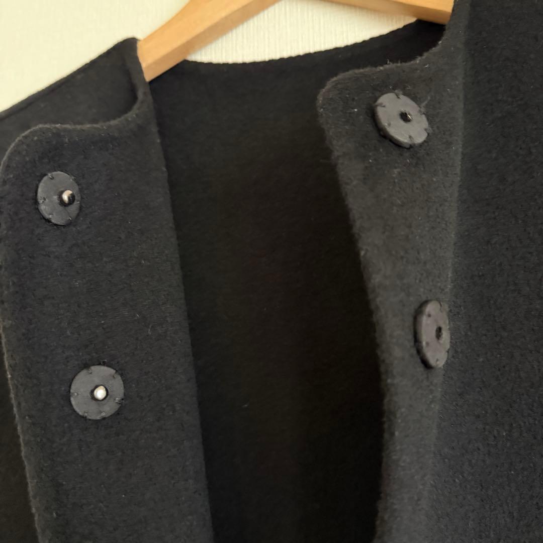 【美品】machatt リバーウールベスト ブラック