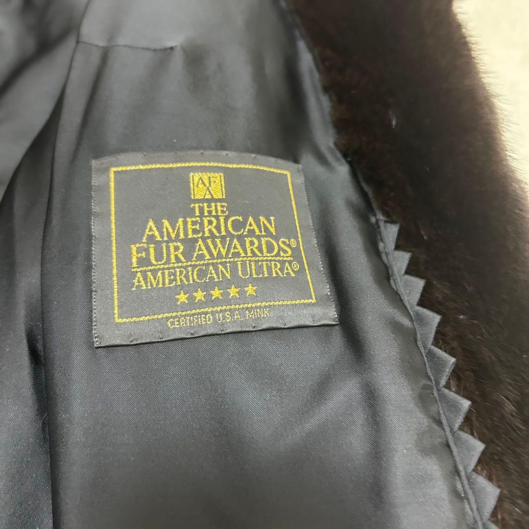 【最高級5つ星】AMERICAN FUR AWARDS ロングコート ミンク