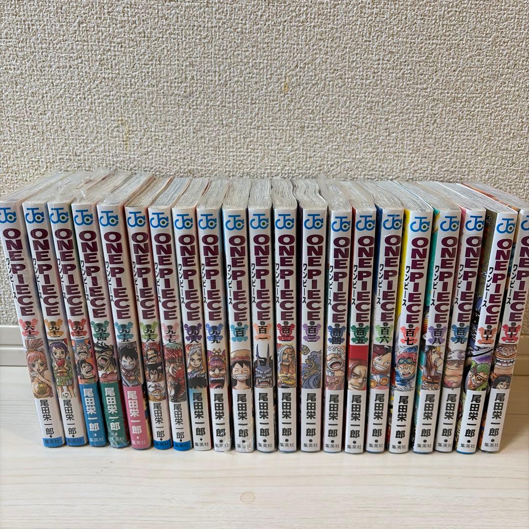 ONE PIECE 全巻セット　（1〜112巻）　関連本付　特典封入もあり