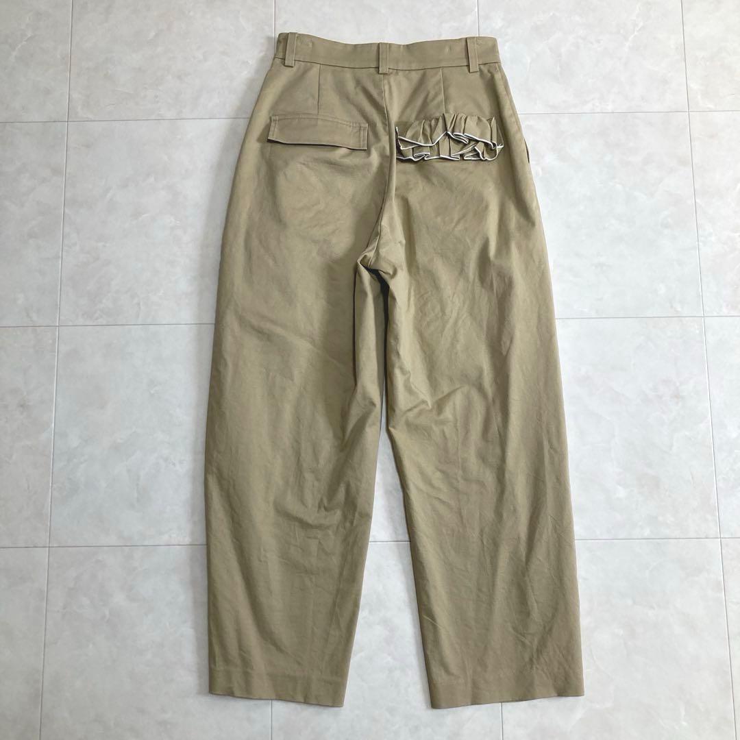 ポケットフリルパンツ(CHINO)
