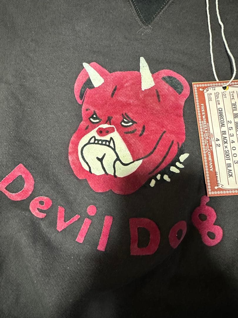 FREEWHEELERS 2534003 スウェット デビルドッグ 42