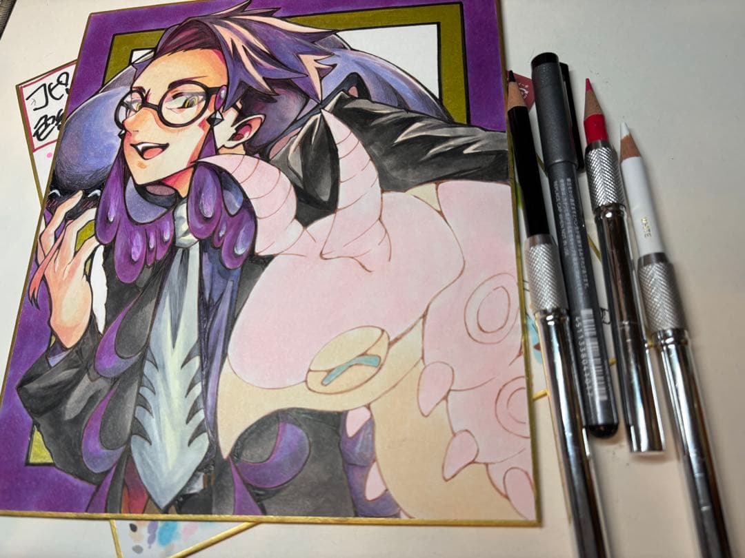 【手描きイラスト】 カラスバ / ポケモンZA 【ファンアート】