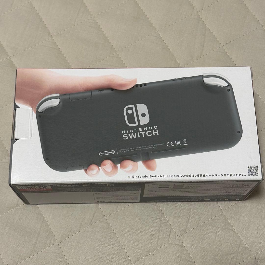 Nintendo Switch Lite グレー　新品　スイッチライト