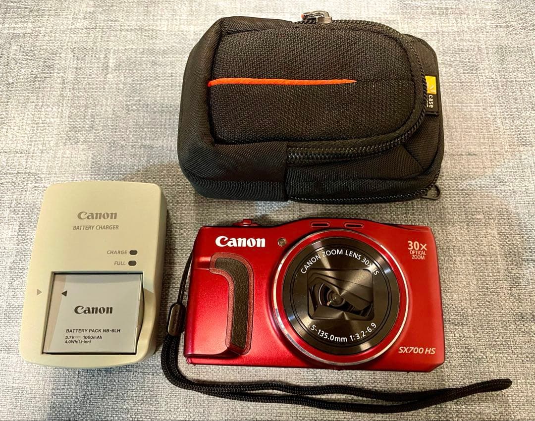 gumicanon Power shot SX600HS レッド