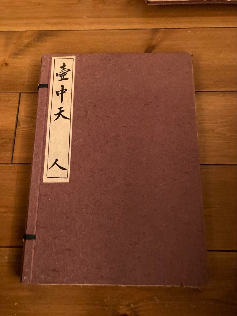 壺中天　天地人の人　生駒瓢泉　和紙クラブ　華道　限定非売品
