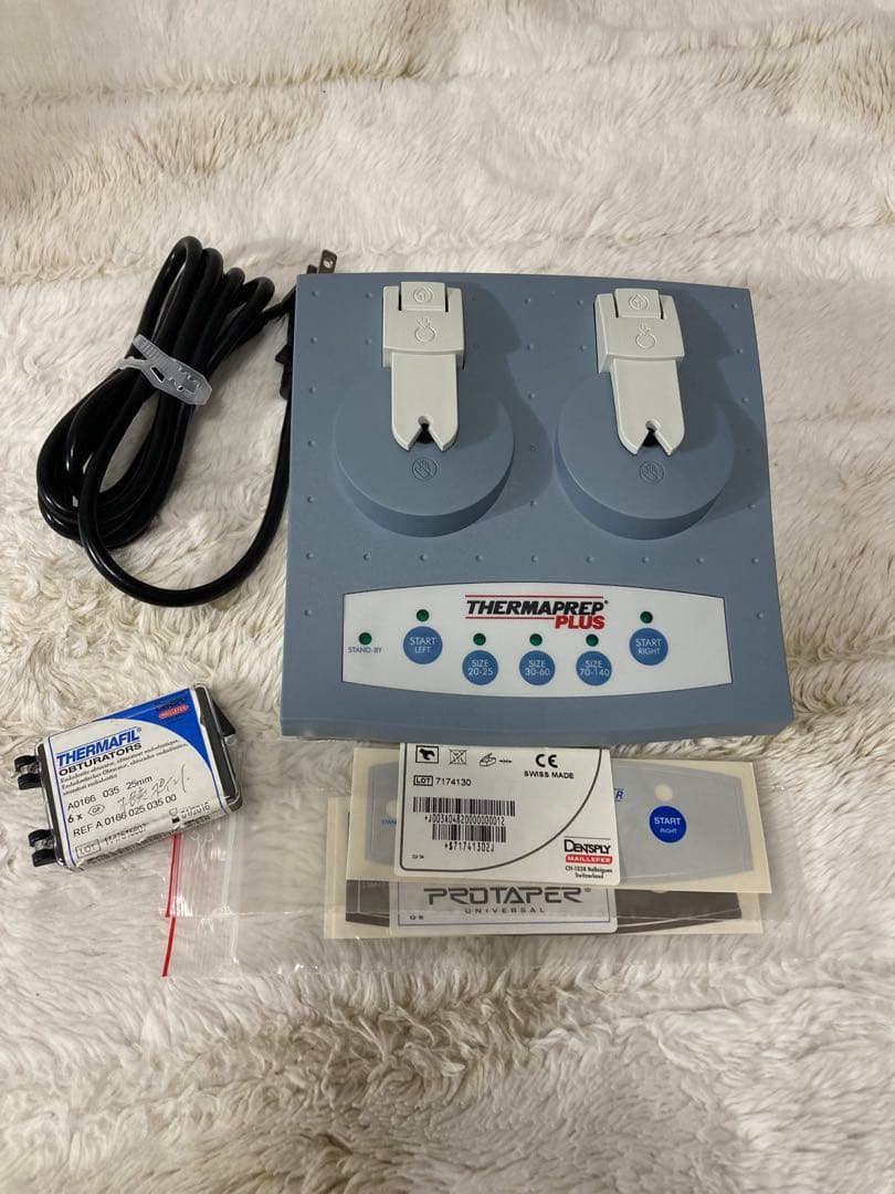 歯科専用　サーマプレッププラス　垂直加圧根管充填器　メルファー社サーマフィル付き