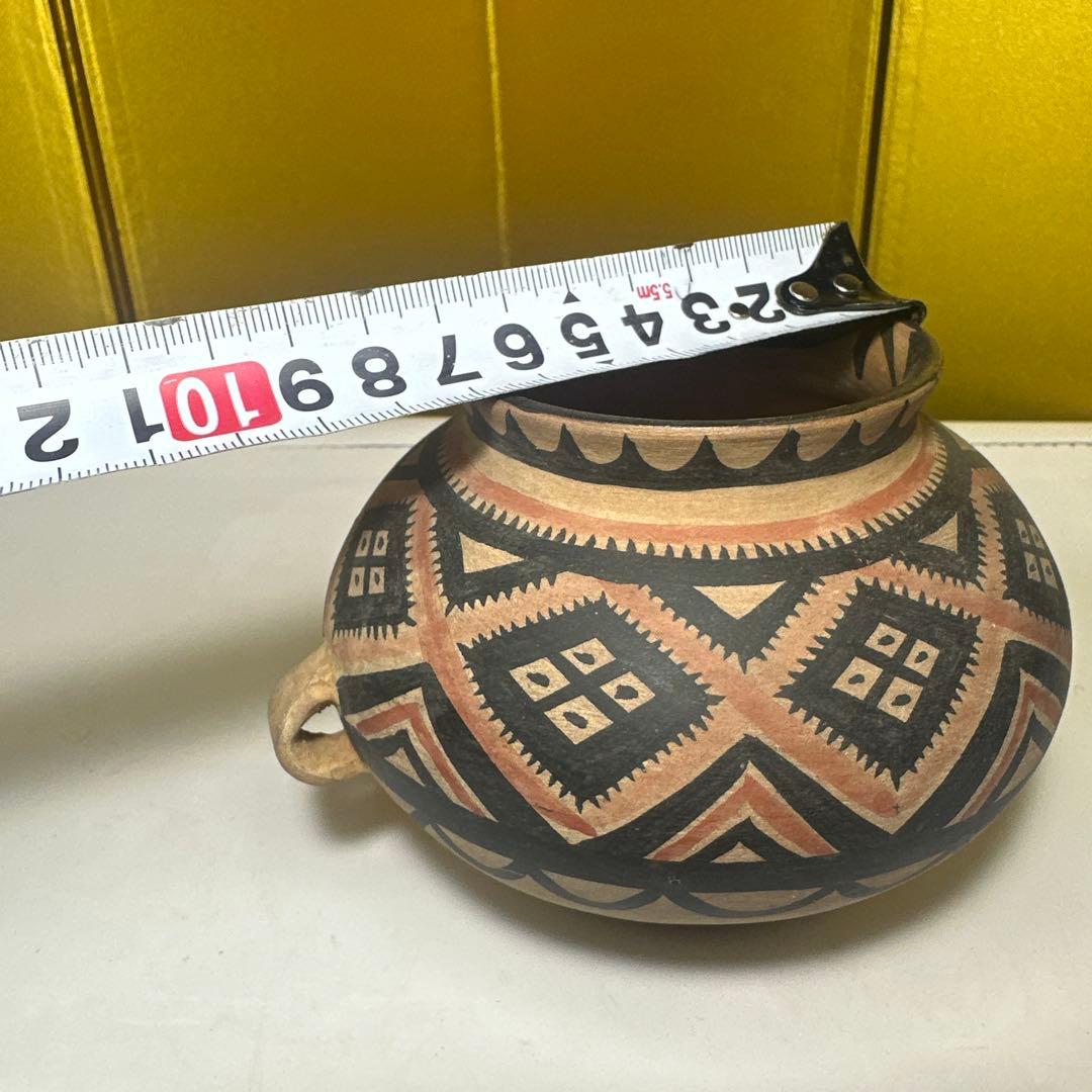 中国，骨董，彩陶，纪元前，陶器の丸型壺