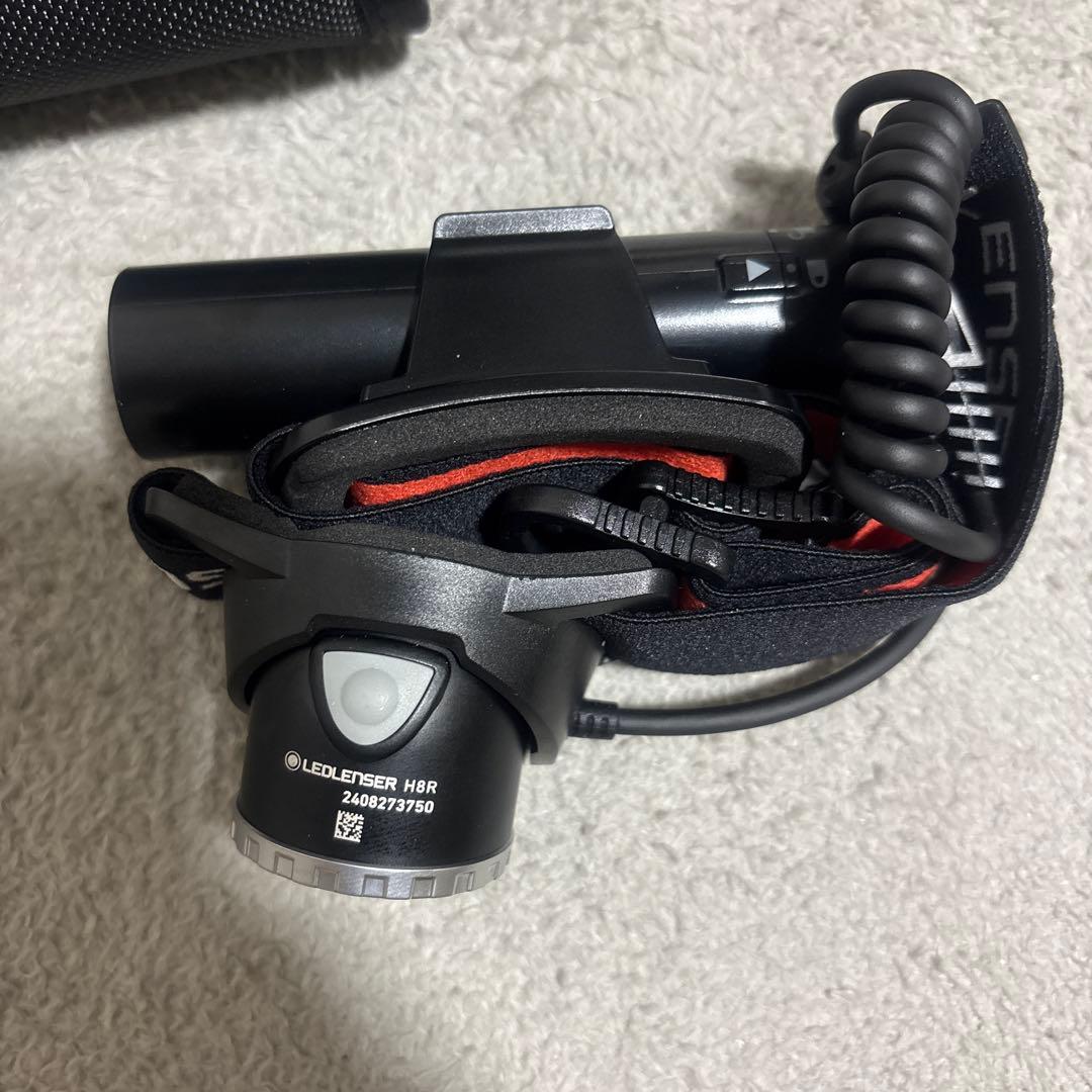 LEDLENSER H8R ヘッドランプ ケース付き