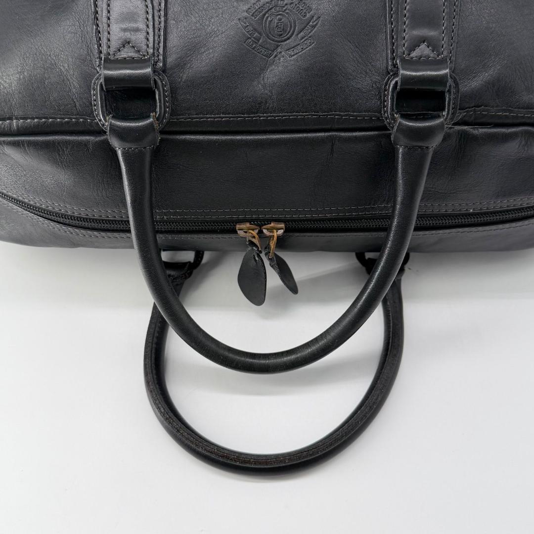 15747✨ポーターセルビーノ ボストンバッグ 大容量 旅行カバン レザー 黒