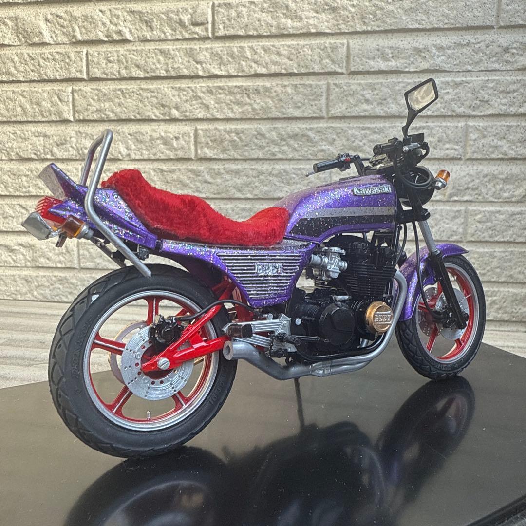 俺のマシン　Z400GP 完成品　当時物　旧車會　暴走族　1/12