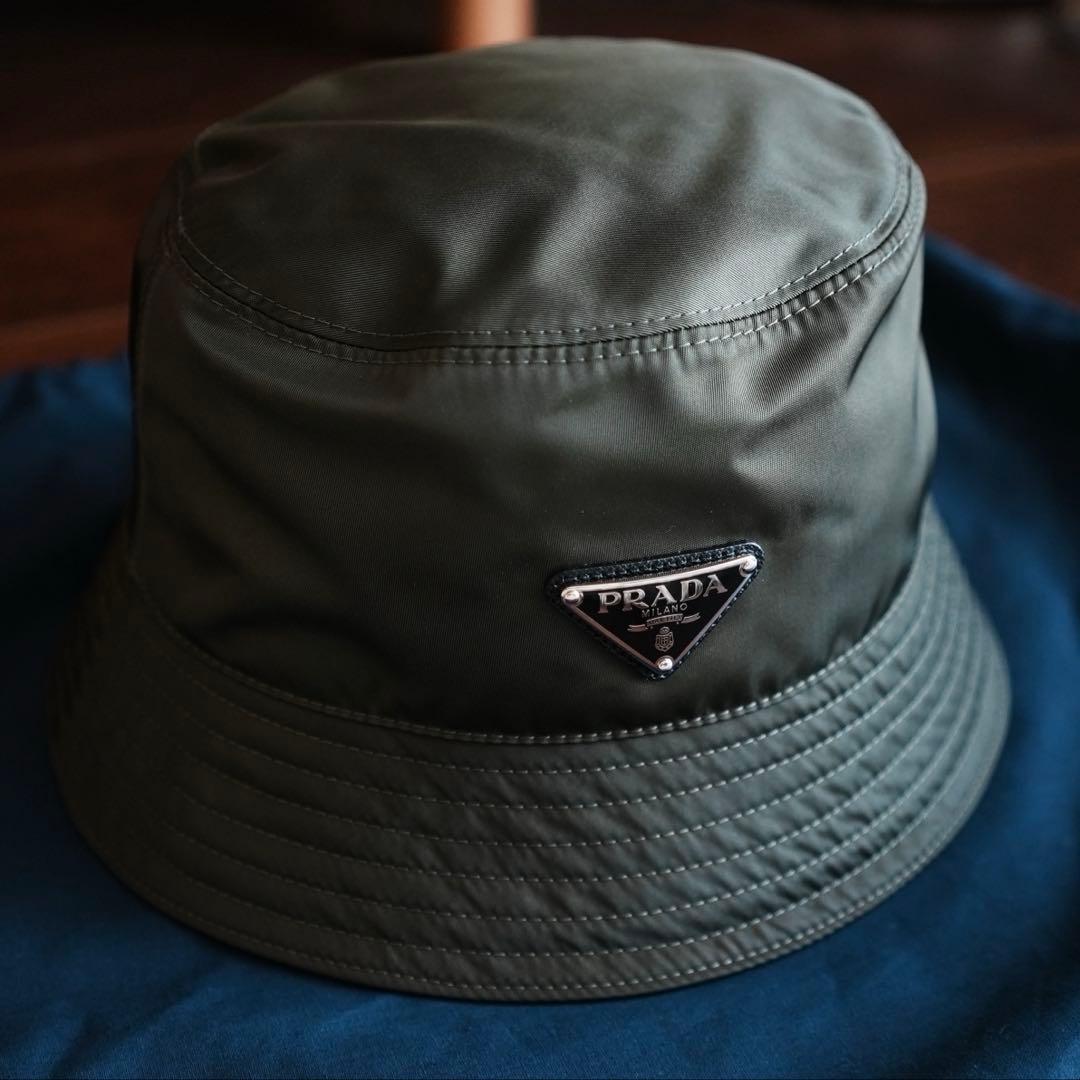 【PRADA】Re-NylonバケットハットCAPPELLI INTESSUTO