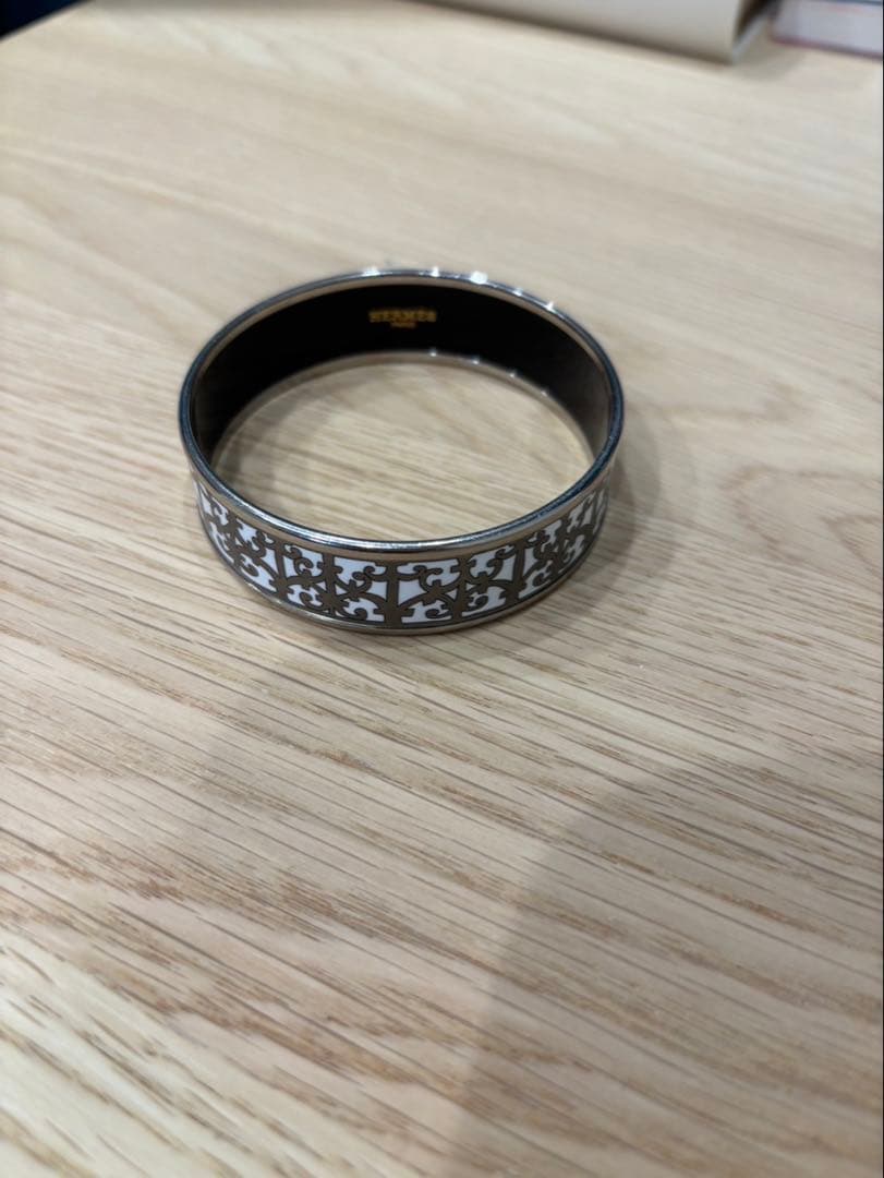 HERMES エルメス ブレスレット エマイユ ガダルキヴィール バングル