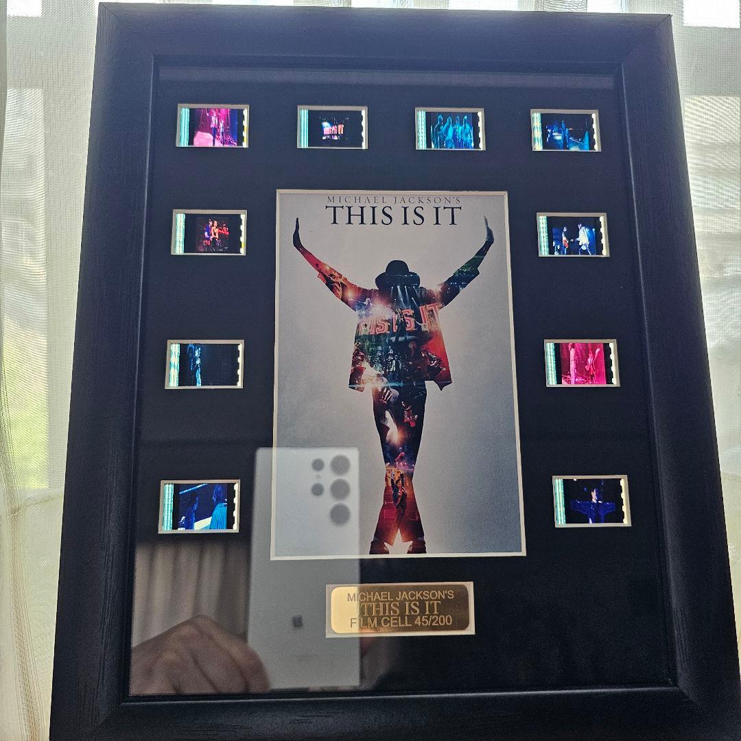 【超レア】 THIS IS IT フィルムセル 45/200マイケル・ジャクソン