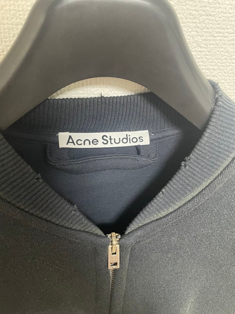 acne studios ジップスウェット