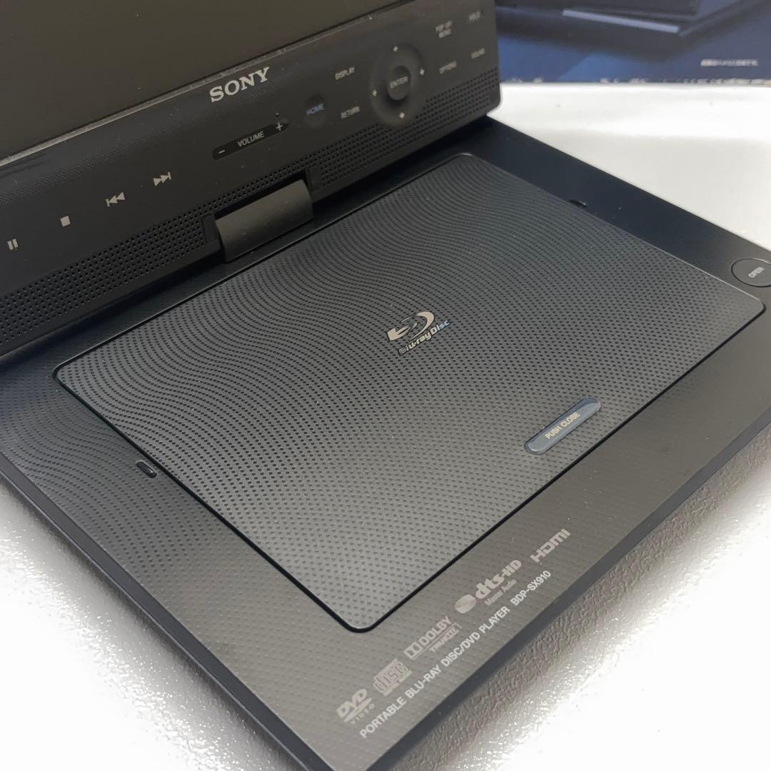 ソニー BDP‑SX910 ポータブルBlu‑ray DVDプレーヤー