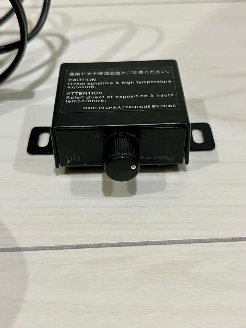 カロッツェリア TS-WX1010A 25cmサブウーファー 280Wアンプ内蔵