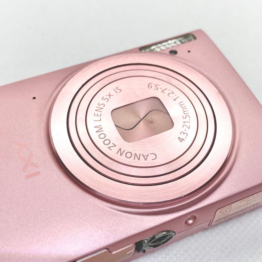 【動作品】Canon IXY 420F コンパクトデジタルカメラ　ピンク