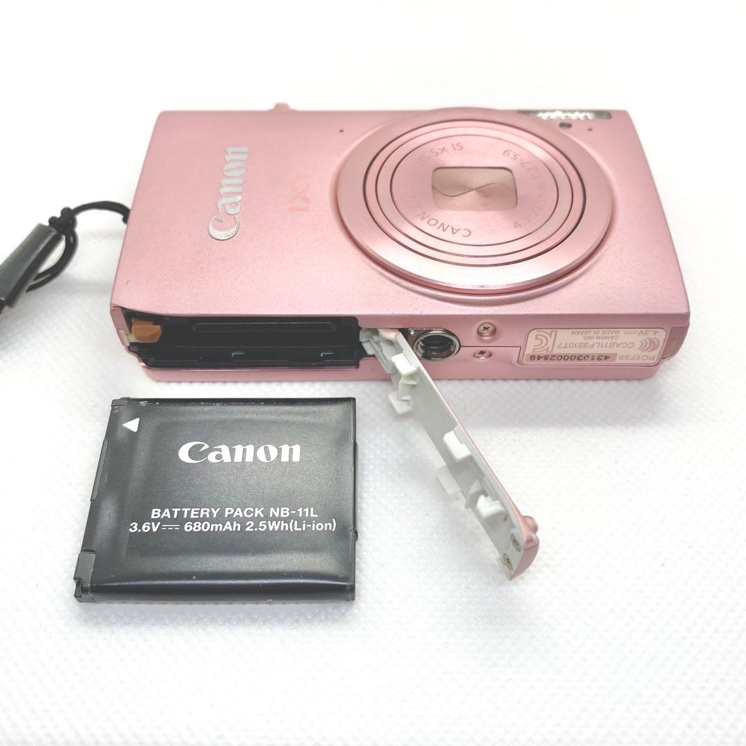 【動作品】Canon IXY 420F コンパクトデジタルカメラ　ピンク