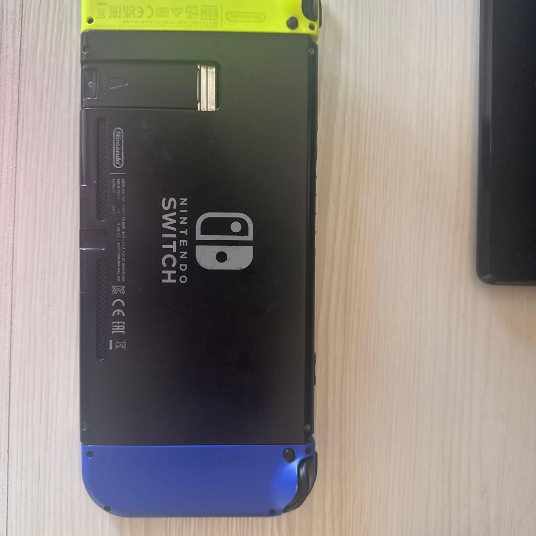 Nintendo Switch 本体 青/黄　ドック付き