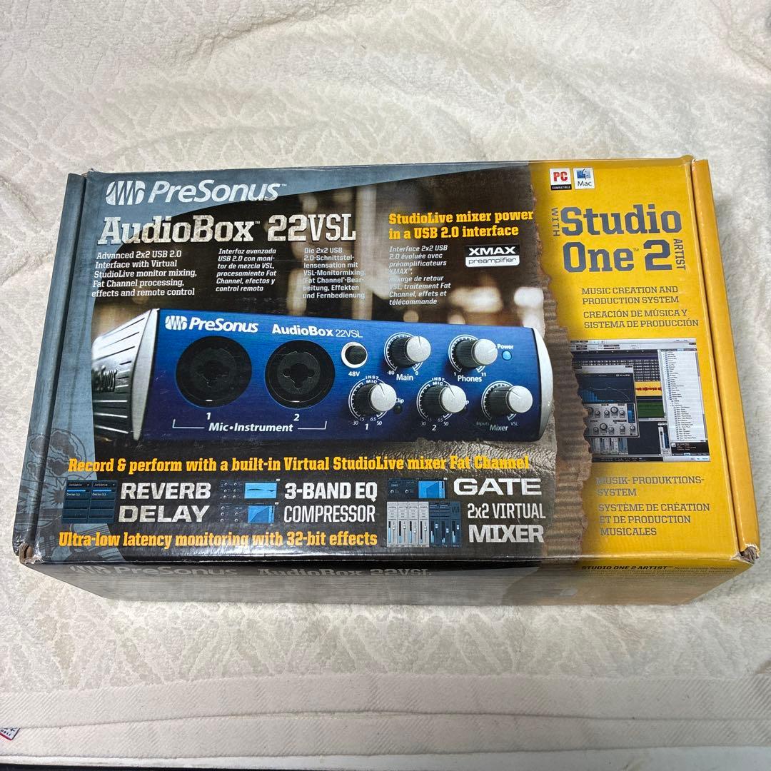 PreSonus AudioBox 22VSL オーディオインターフェイス