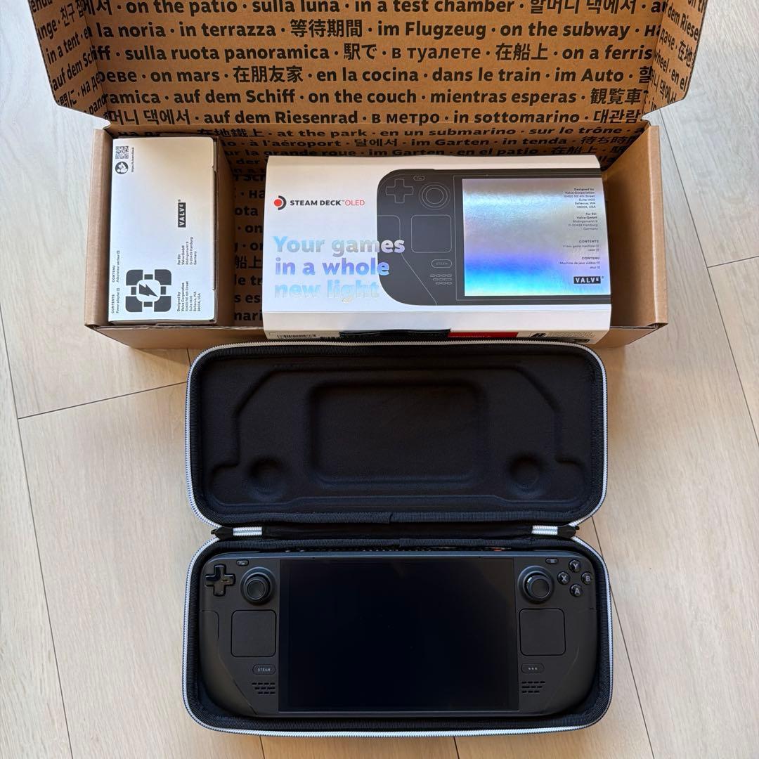 Steam Deck Oled 1TB 新品未使用