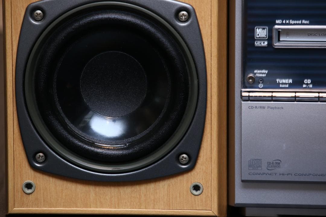 KENWOOD SL3MD CD/MD/TUNER/TAPE　コンポ　完動品