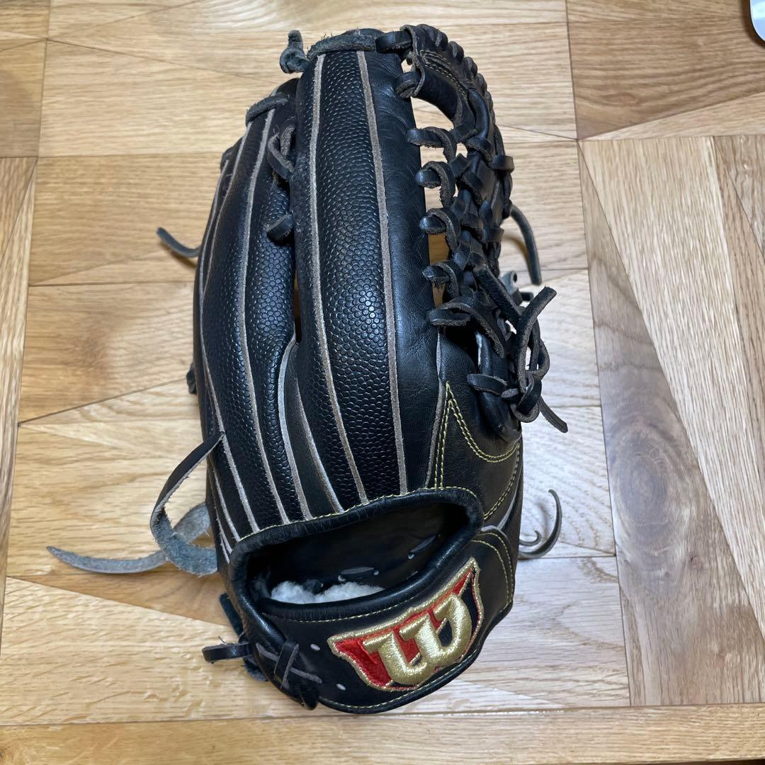Wilson 硬式グローブ ブラック オールラウンド　日本製