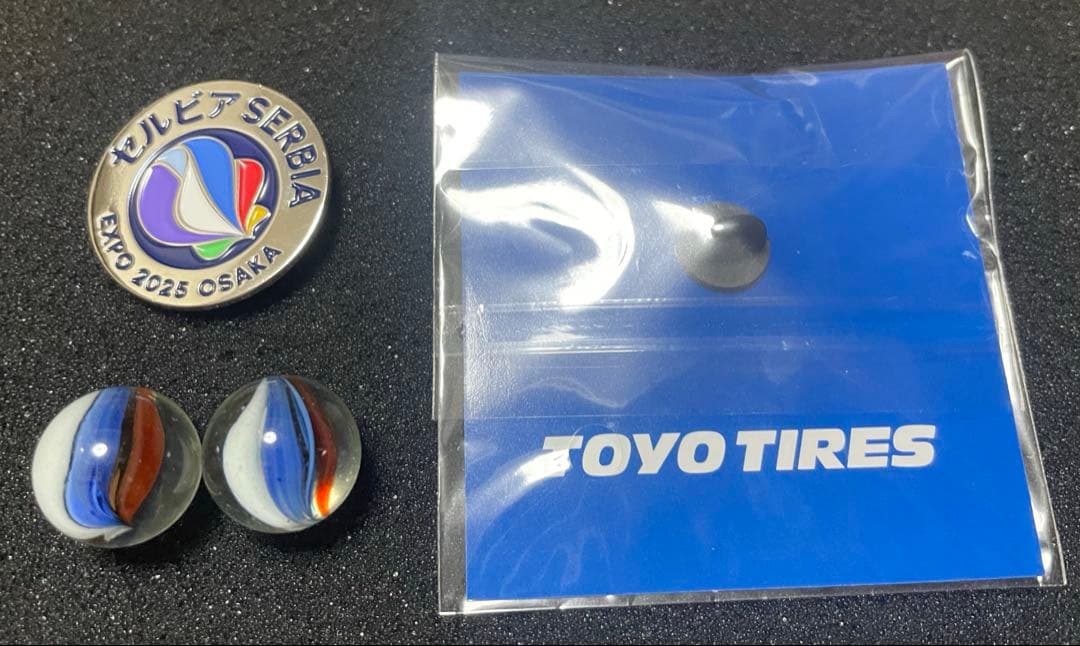 【超激レア】EXPO2025 セルビア 大阪万博 ピンバッジ　非売品