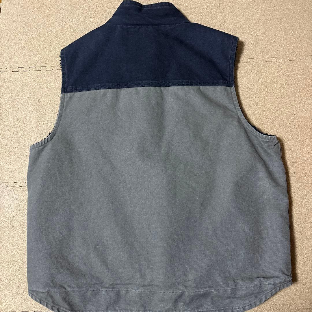 Carhartt ダックベスト L ダークベージュ