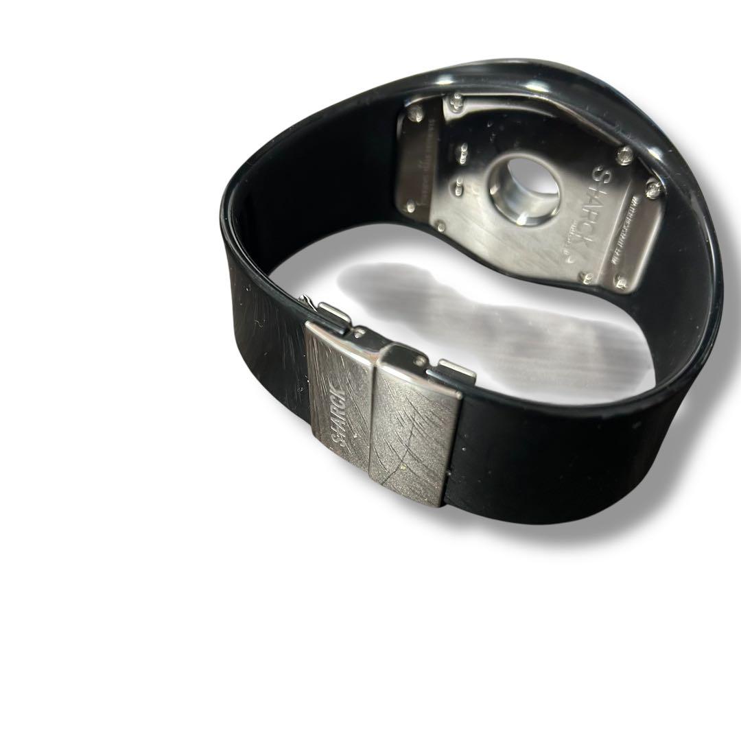 【美品】フィリップスタルク S+ARCK フォッシル クォーツ メンズ デジタル