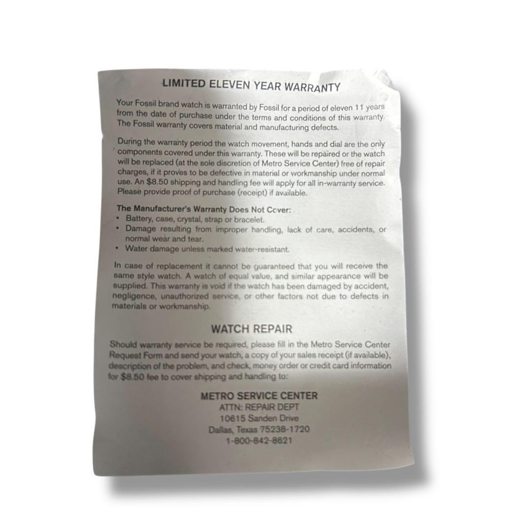 【美品】フィリップスタルク S+ARCK フォッシル クォーツ メンズ デジタル