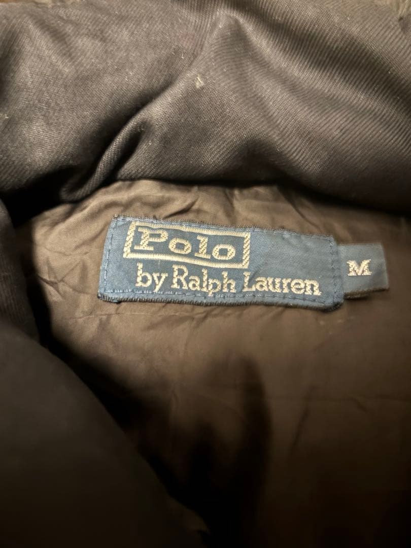 Ralph Lauren ダウン黒ポニー 90s