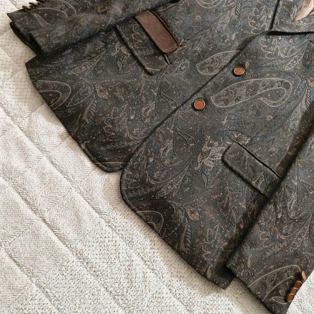 タグ付き ドルチェ＆ガッバーナ テーラードジャケット ペイズリー イタリア製