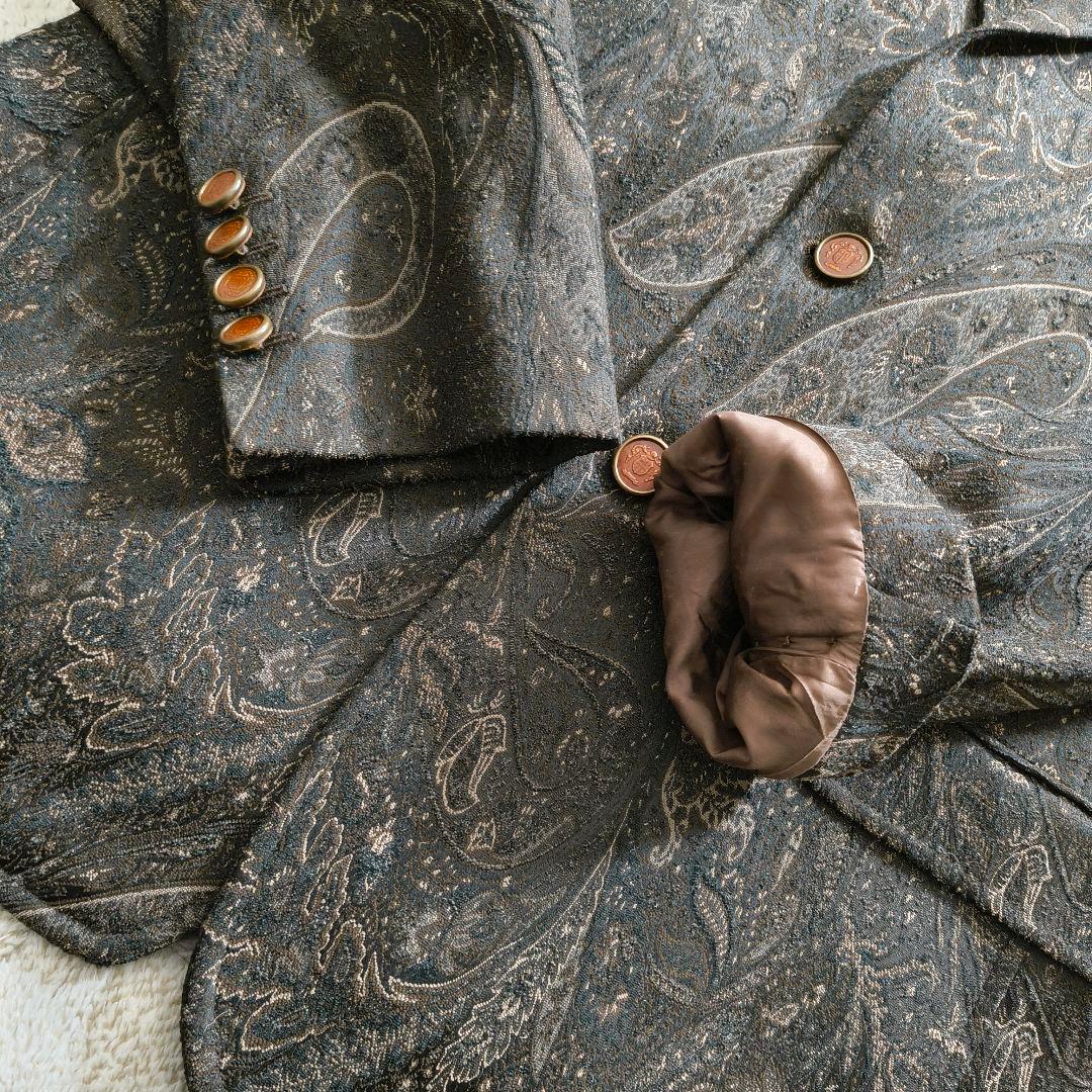 タグ付き ドルチェ＆ガッバーナ テーラードジャケット ペイズリー イタリア製