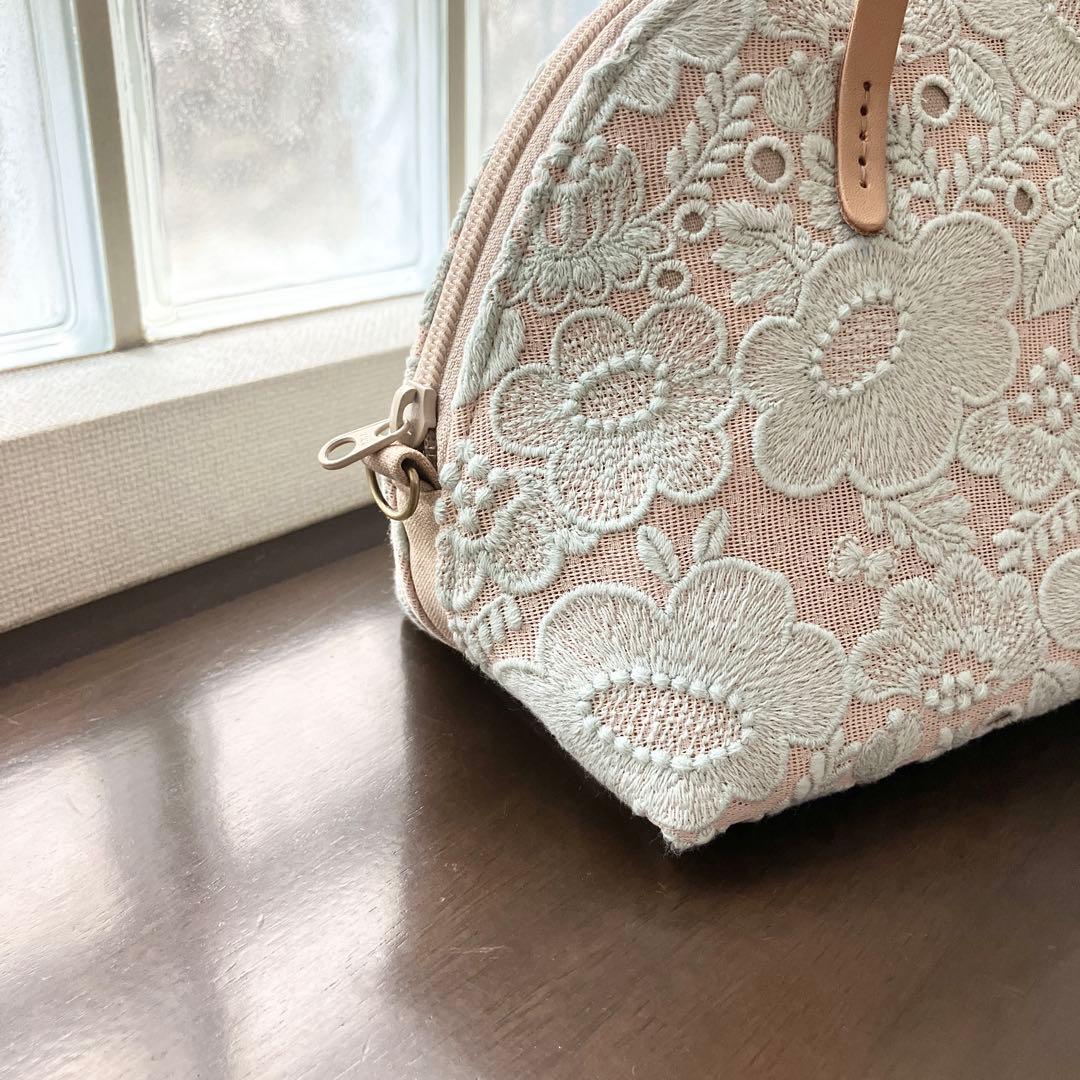 ミナペルホネン❤︎シレーヌバッグ smile flowe ハンドメイド