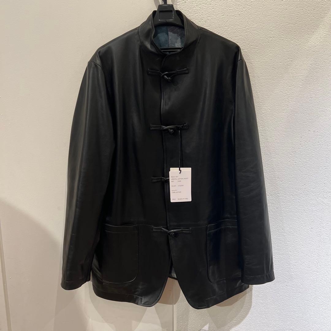 RAINMAKER ORIENTAL LEATHER JACKET サイズ5