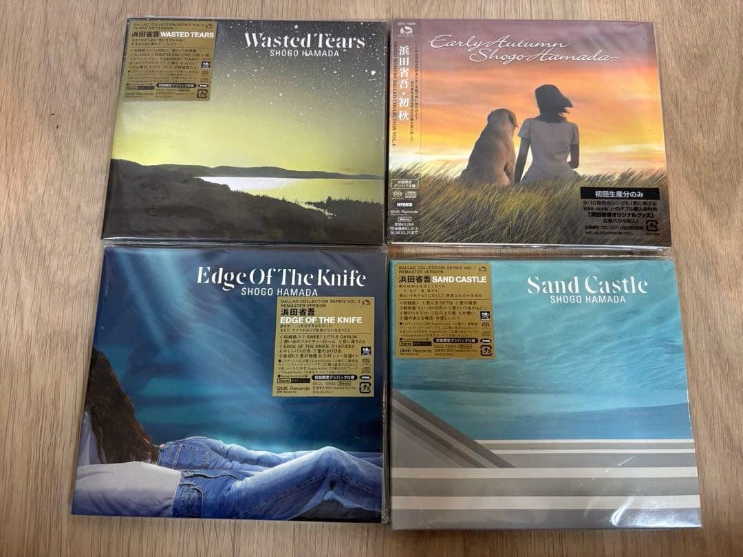 浜田省吾 「BALLAD COLLECTION」CD4枚セット