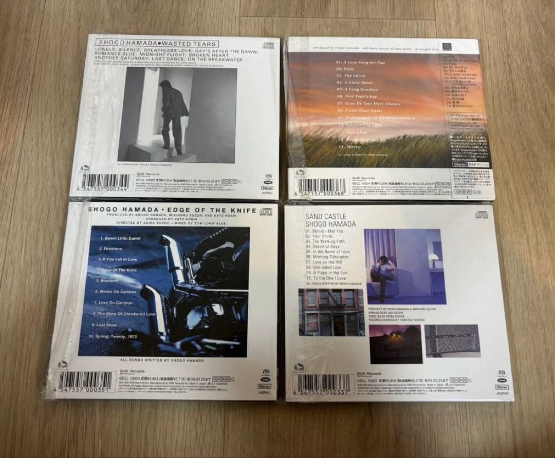 浜田省吾 「BALLAD COLLECTION」CD4枚セット