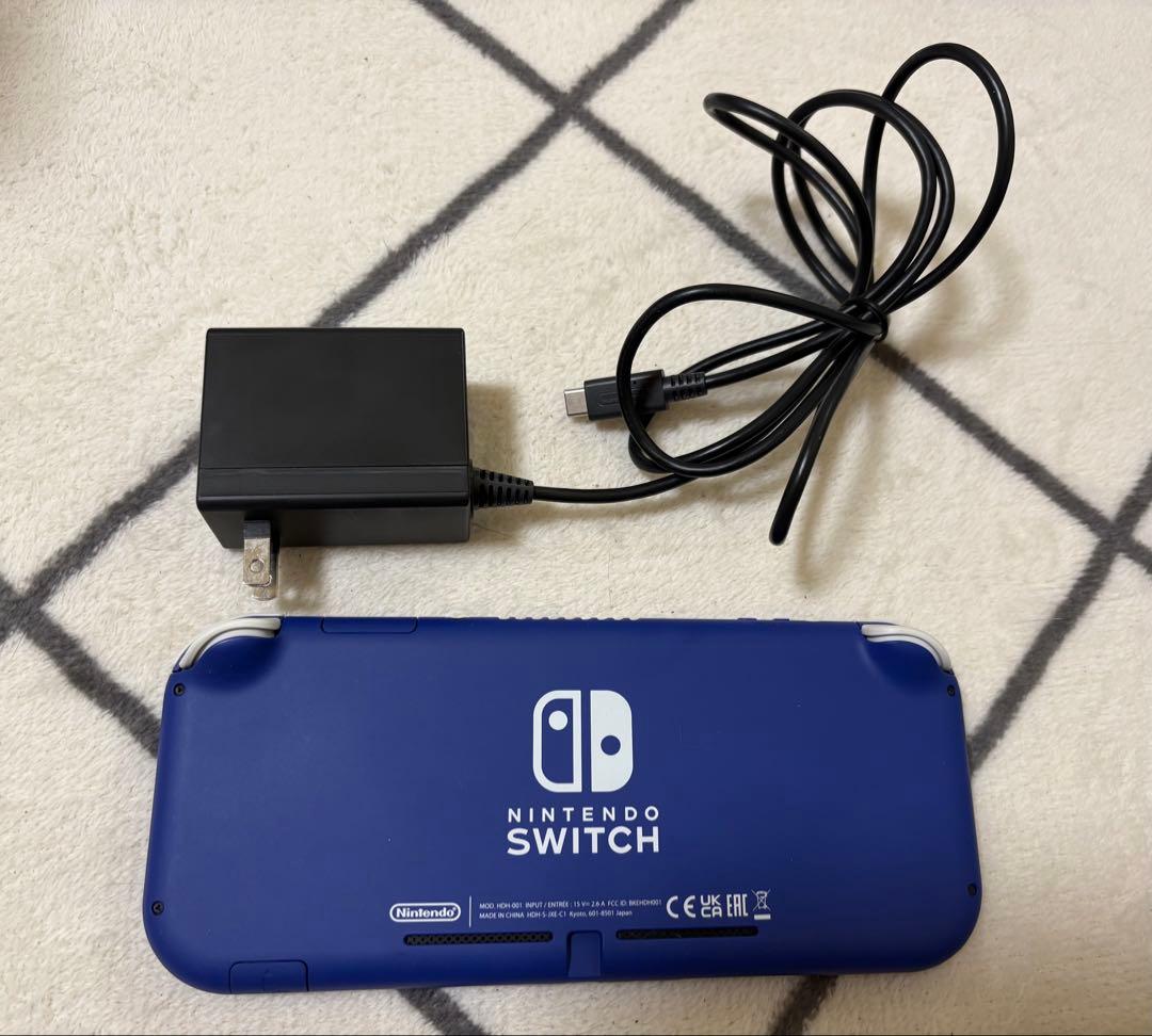 【ジャンク品】Nintendo Switch Lite ブルー 本体