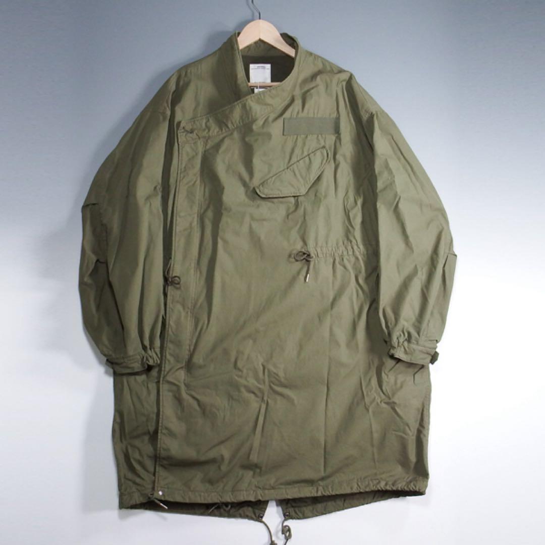 サイズ3 visvim 20AW CHAMDO コート　カーキ